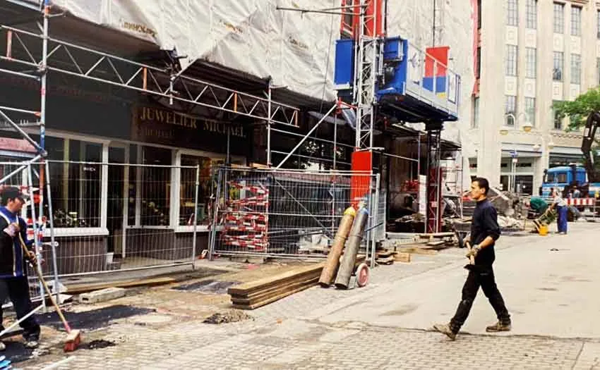 Umbau und Umzug 1994